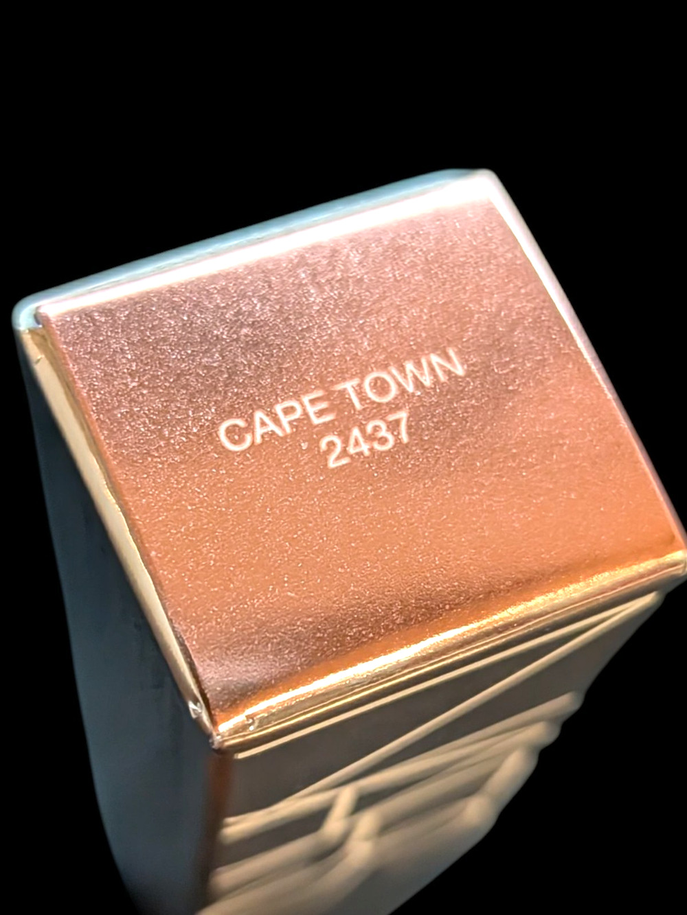 NARS Cape Town Full Vinyl Lip Lacquer ~ Metallic Pink Gold Shimmer High Gloss